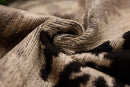 Hand-Knotted Split-Tone Silk Velvet Pillow - 20x20 Black & Silver
