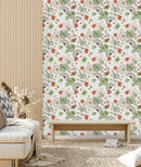 Dotted lines Monogram Wallpaper
