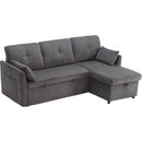 Modular Sectional Sofa L Shaped Modular Couch with Reversible Chaise Modular Sofa Sectional Couch with Storage Seats