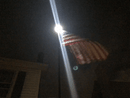 Telepatriot 400 Lumen Solar Flagpole Light - 48 LED Orbital System