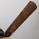 48" Bologna Farmhouse Flush Mount Reversible Ceiling Fan with Lighting and Remote Control