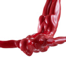 Diver 22" Wall Decor Sculpture // Red