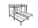 Triple Bunk Bed/ Sturdy Metal Frame/ Anti Noise/ Squeak Free/ Wooden Slats/ No Box Spring Needed