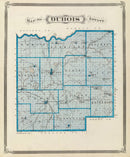 Vintage Map of Dubois County, Indiana 1876