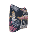 Lotus Court – Luxury Outdoor Pillow by SmithHönig