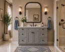 48 Inch Grey Shaker Single Sink Bathroom Vanity with Drawers