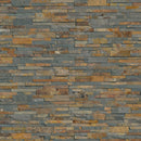 Rockmount Gold Rush Splitface Ledger Panel 6"x24" Natural Slate Wall Tile - MSI Collection