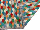 6.5 x 9.5 Colorful Chobi Kilim Rug 6 x 9 Multicolor Turkish Kilim Rug 7x10 Chobi Kilim Rug Playroom Rug Wool Kilim Rug 6x9 New Tribal Kilim
