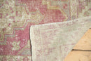 3.5x9.5 Vintage Distressed Oushak Rug Runner