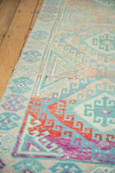 3.5x10.5 Vintage Distressed Oushak Rug Runner