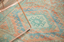 3.5x10.5 Vintage Distressed Oushak Rug Runner
