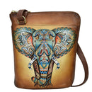Organizer Crossbody With Extended Side Zipper - 493