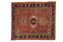 4x4.5 Antique Fine Karaja Square Rug