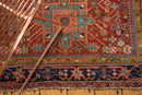 4x4.5 Antique Fine Karaja Square Rug