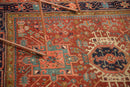4x4.5 Antique Fine Karaja Square Rug