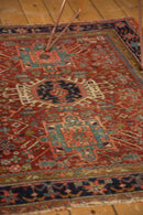 4x4.5 Antique Fine Karaja Square Rug