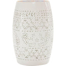 RUBY 12" SIDE TABLE - WHITE
