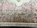 Karastan Rug 8.8 x 12, Pastel Ivory Kirman Rug