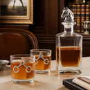 Equestrian Decanter Set with Glasses