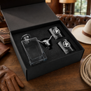 Longhorn Decanter Set with Pair of Glasses