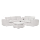 Sectional Sofa With Moveable Ottoman