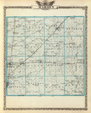 Vintage Map of Marion County, Illinois 1876