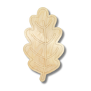 Unfinished Wood Etched Fall Leaf Shape | Paint By Line Crafts | up to 30" DIY