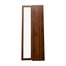 Display Cabinet with Glass Doors, Curio Storage Cabinet with 5 Shelves, Bookcase with LED Lights