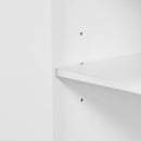 36' Bathroom Vanity with Ceramic Sink, White, Solid Wood Frame, Soft Close Doors, Adjustable Shelves, 3 Drawers ,Including Double-Depth Drawer for Hairdryer Storage(Old sku:SV000003AAW-2)