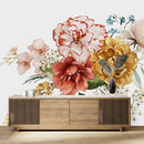 Elegant Floral Bouquet Wallpaper Sophisticated