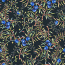 Blueberry Pattern Wallpaper