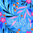 Brightly Blue Wallpaper