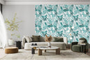 Contemporary Berries Pattern Wallpaper Tasteful