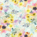 Voguish Watercolor Flowers Wallpaper Smart