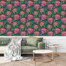 Brightly Protea Wallpaper