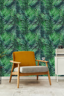 Voguish Green Leaves Wallpaper Vogue Select