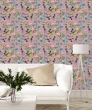 Flowers and Birds Ethnic Style Wallpaper