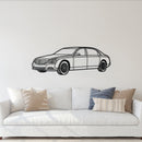 62S Perspective Metal Car Wall Art - NC1219