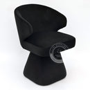 LARACHE Black Accent Chair
