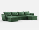 RUBIK X 4 Seats With 2 Ottomans