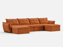 RUBIK X 4 Seats With 2 Ottomans