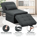 Ainfox 71inch Convertible Sofa Bed Navy Blue,4-in-1 Folding Sofa