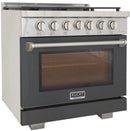 Kucht 36" Freestanding Professional Gas Range KFX3600X-GY