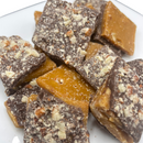 IN-STORE PICKUP ONLY | Homemade Pistachio Toffee Bundle | 8 oz | Milk and Dark Chocolate | Barb's Buttery Toffee