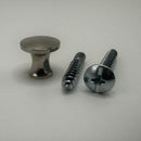 Small Lawyers Bookcase Knob - Brass or Nickel