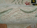 Hand Tufted Beige Animal Tiger 2x3 Wool Area Rug