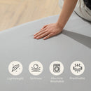 Kasentex Lightweight Sheet Set Twin/Full/Queen/King - Breathable Deep Pocket Bed Sheets with Pillowcases