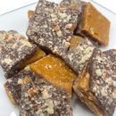 SALE | Homemade Dark Chocolate Toffee | 8 oz | Multiple Nut Options | Barb's Buttery Toffee