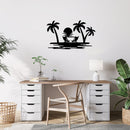Beach View Metal Wall Art – Coastal Ocean Scenic Wall Decor