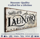 The Laundry Room Sign VI